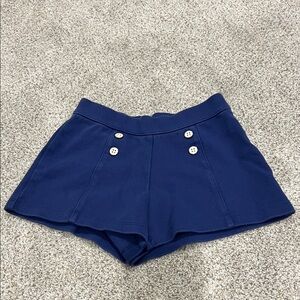 Janie & Jack button ponte short, size 5